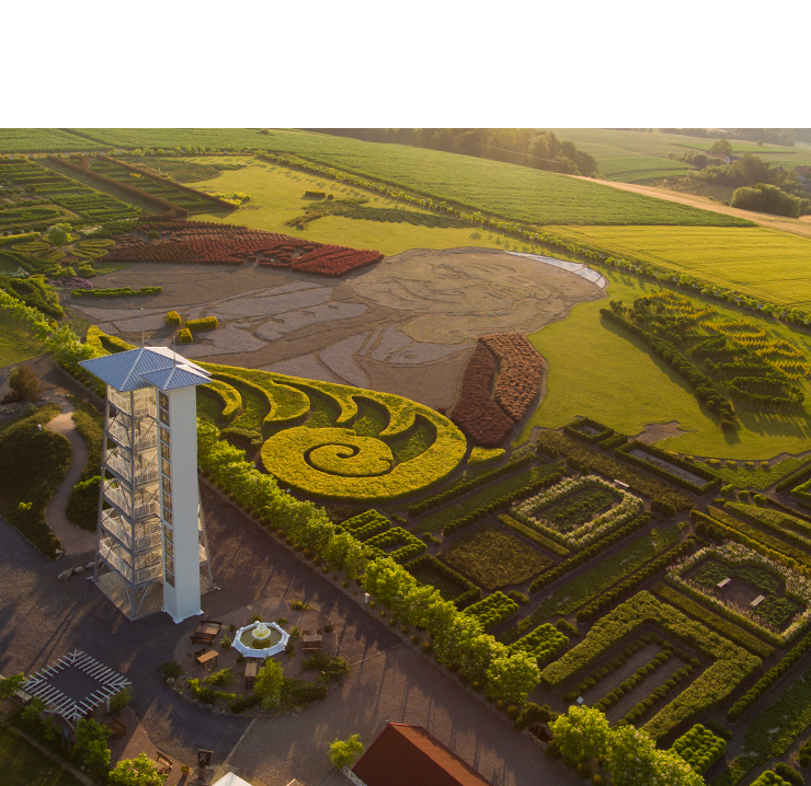 Ogród Jana Pawła II  Inwałd