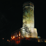 Zamek krzyżacki z wieżą w Człuchowie